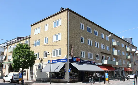 En bild på en fastighet