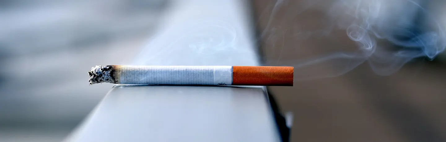 Cigarett som glöder