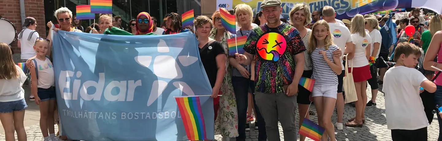 Eidar i pridetåget