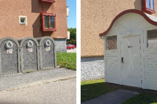 Sopkärl och sophus