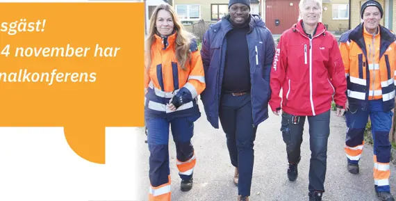 Hej hyresgäst! Onsdag 4 november har vi personalkonferens