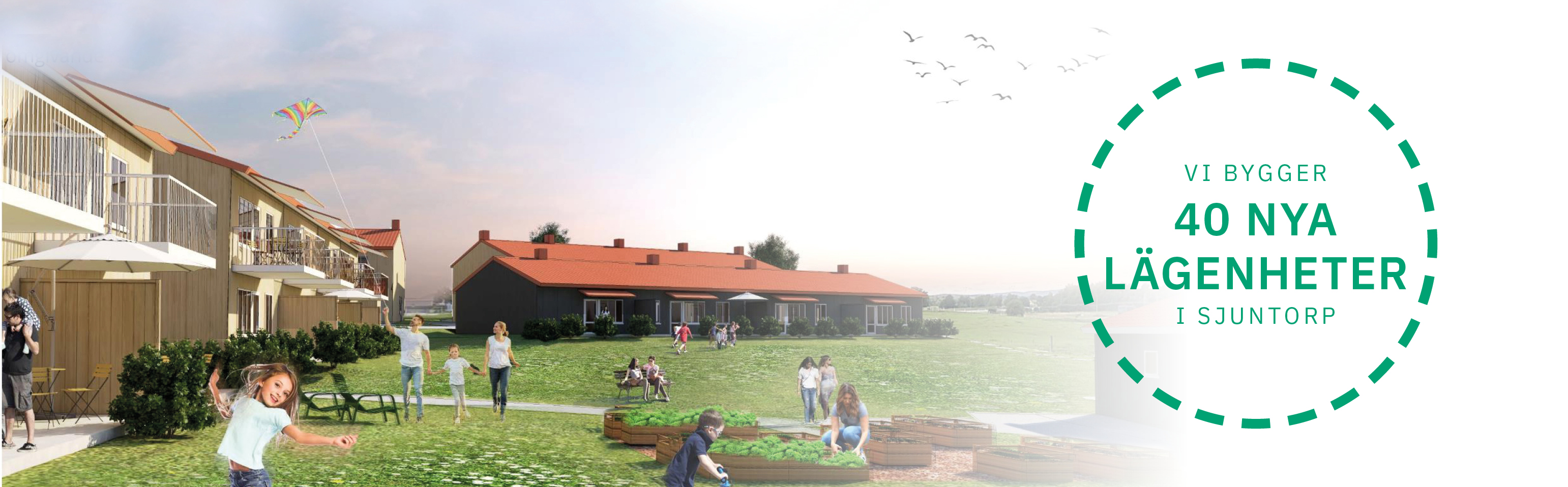 illustrationsbild över kvarteret Bandgrinden