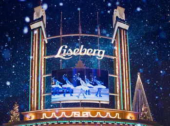 Lisebergsentrén i vinterskrud