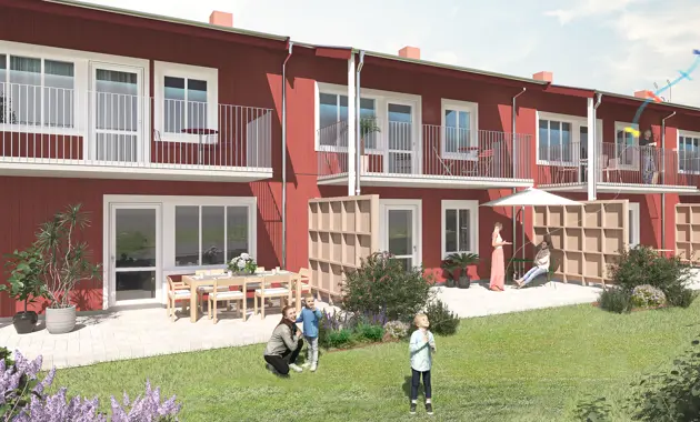 En bild på en fastighet
