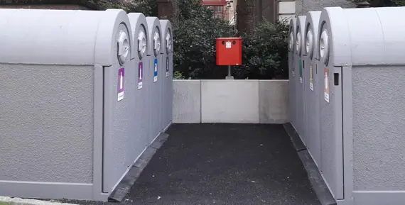 Ny miljöstation i kvarteret Svan